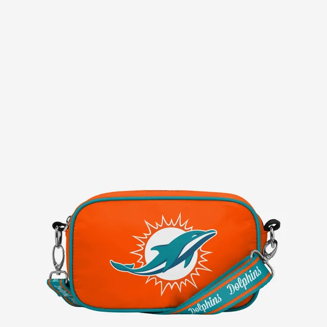 Sac à bandoulière avec logo de l'équipe Miami Dolphins