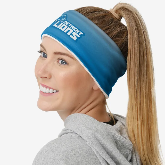 Detroit Lions Bandeau imprimé dégradé pour femme