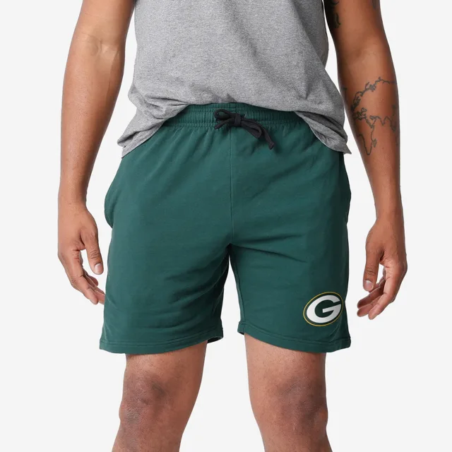 Short tissé couleur équipe Green Bay Packers