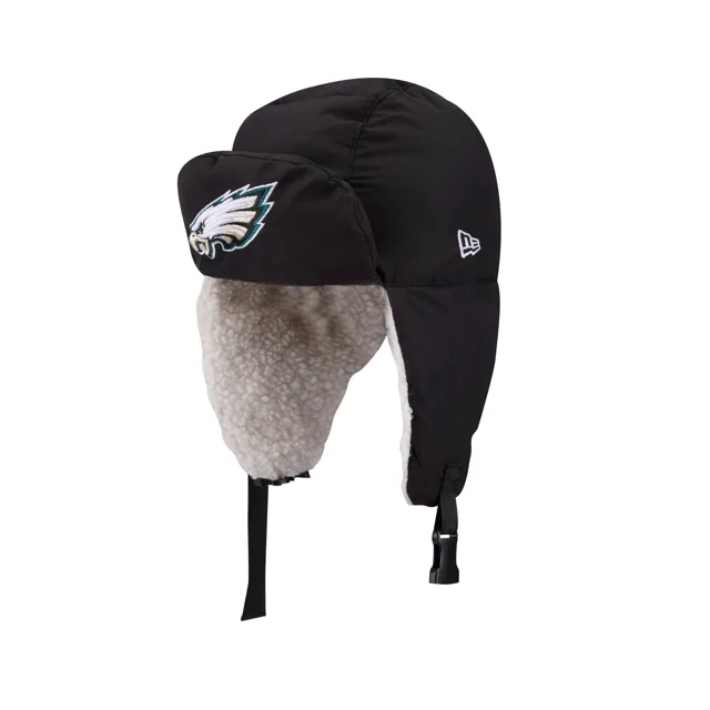 Alpha Industries x Philadelphia Eagles Chapeau de trappeur noir