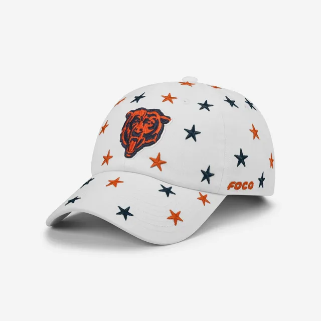 Casquette décontractée étoilée Chicago Bears