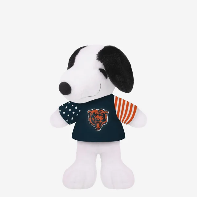 Chicago Bears Drapeau des États-Unis Snoopy Peanuts Team Jersey Peluche