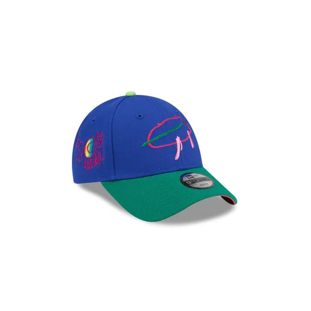 Buffalo Bills Billustration par Caleb Casquette 9FORTY Snapback pour enfants