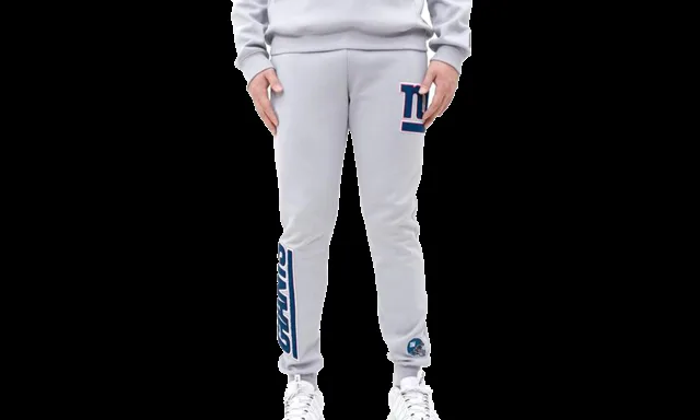 Pantalon de jogging mélangé avec logo NFL New York Giants "Gris" FNG440119 GRY