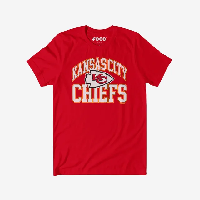 Kansas City Chiefs T-shirt avec mot-symbole arqué