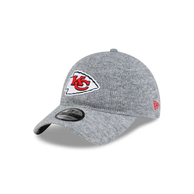 Kansas City Chiefs Chapeau réglable en laine grise 9TWENTY
