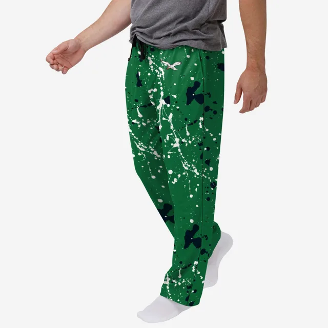 Philadelphia Eagles Kelly Green Paint Splatter Gameday Ready Pantalon de détente