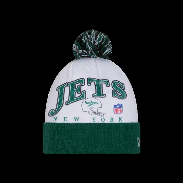 Bonnet tricoté à pompons New York Jets Spirit