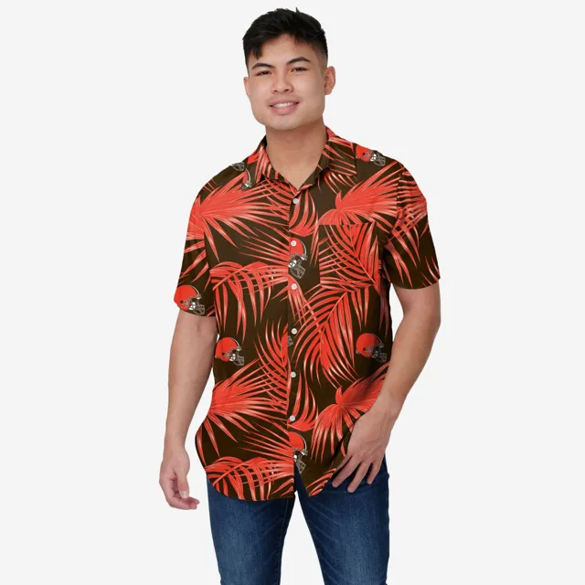 Cleveland Browns Chemise boutonnée hawaïenne