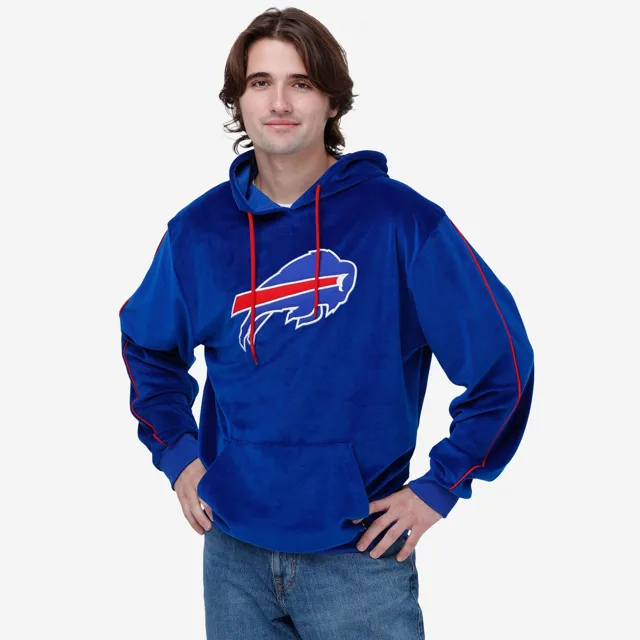 Sweat à capuche en velours Buffalo Bills