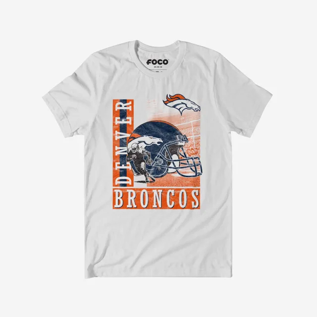 T-shirt Denver Broncos avec casque Dash