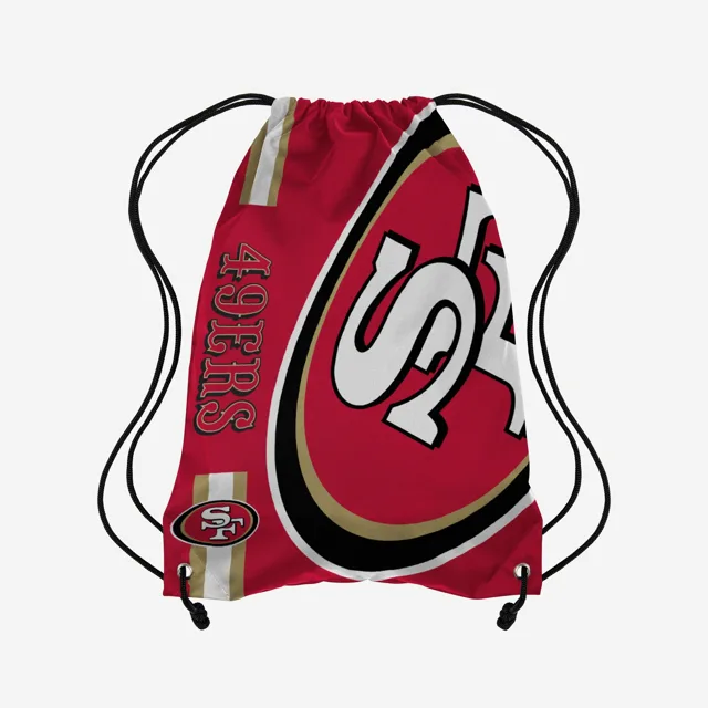 San Francisco 49ers Sac à dos à cordon avec grand logo