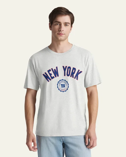 New York Giants CREST BEND '47 T-SHIRT QUOTIDIEN
