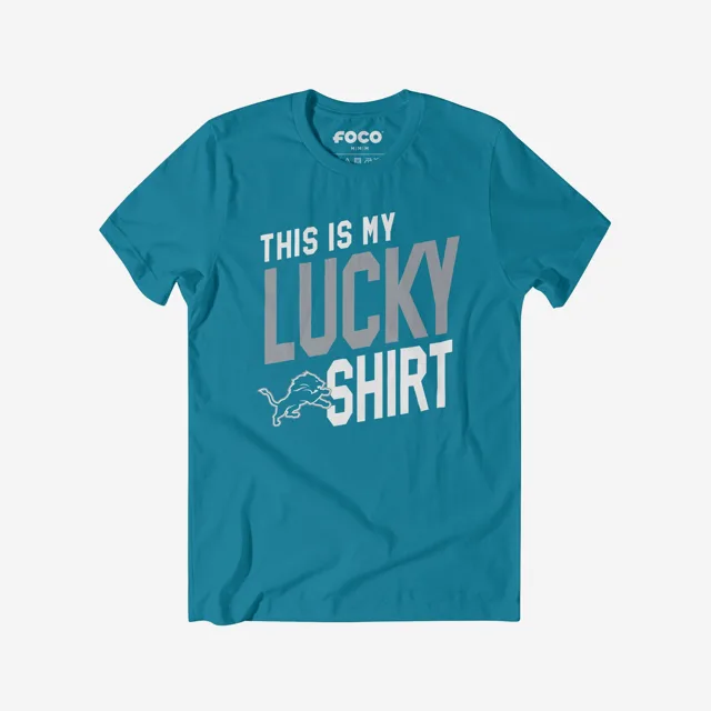 Detroit Lions C'est mon T-Shirt porte-bonheur