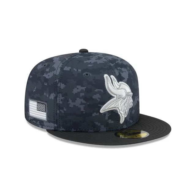 Minnesota Vikings 2026 Salut au service 59FIFTY Chapeau ajusté