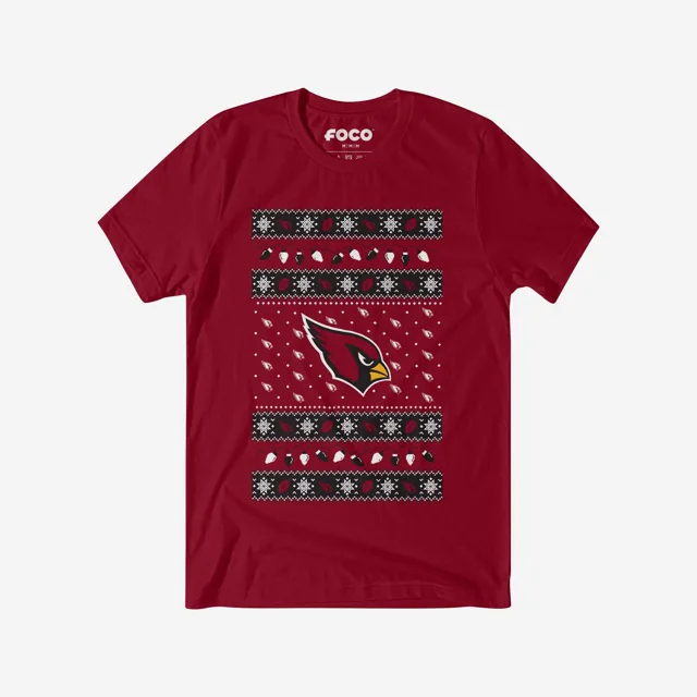Arizona Cardinals T-shirt pull lumières de Noël