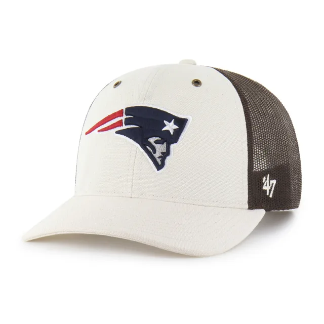 New England Patriots Carhartt Undyed '47 Trucker RF Coupe décontractée