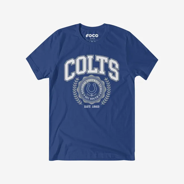 T-shirt à écusson de l'équipe Indianapolis Colts