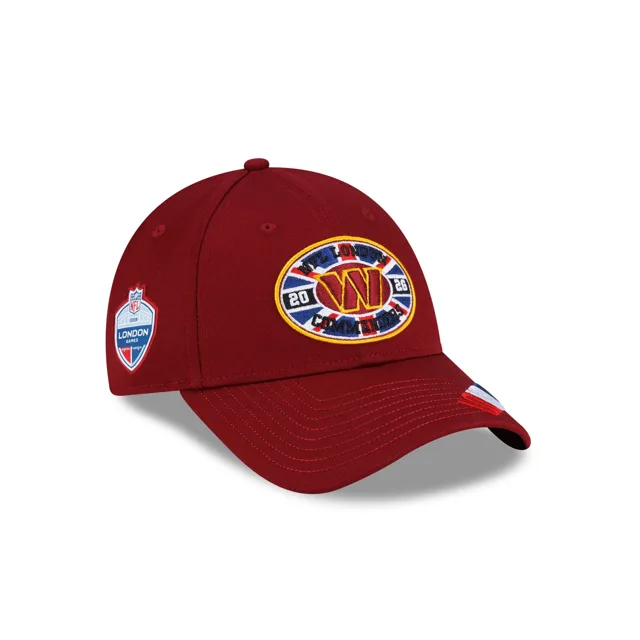 Washington Commanders 2026 Jeux Internationaux 9FORTY Casquette Snapback