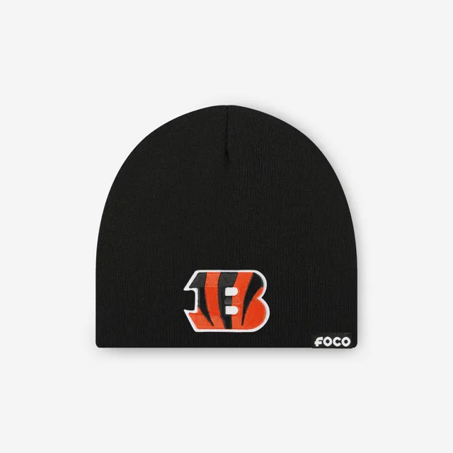Bonnet tête de mort basique avec logo principal Cincinnati Bengals