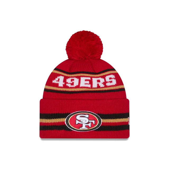 San Francisco 49ers Bonnet classique en tricot à pompon