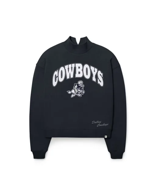 Dallas Cowboys HISTORIC VARSITY HOUSE '47 PULL À COL MONTANT POUR FEMME
