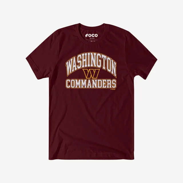 Washington Commanders T-shirt avec mot-symbole arqué