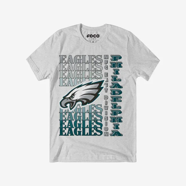 Philadelphia Eagles T-shirt avec mot-symbole dégradé