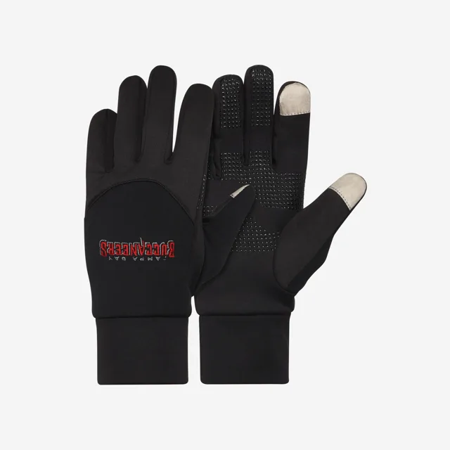 Gants de textos en néoprène avec mot-symbole Tampa Bay Buccaneers