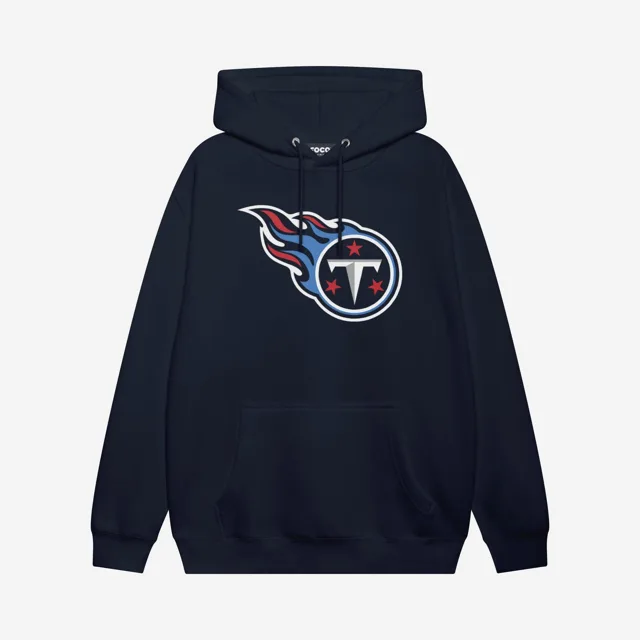 Tennessee Titans 1999 Sweat à capuche rétro avec logo principal