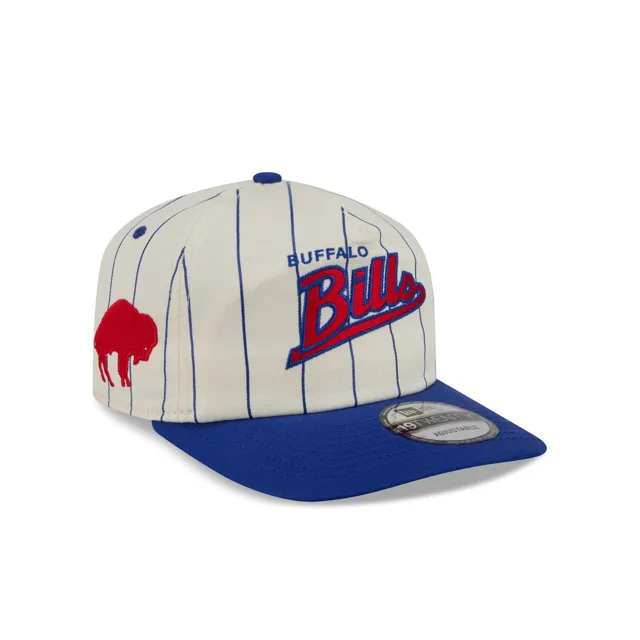 Buffalo Bills Casquette Snapback 19TWENTY à fines rayures blanches chromées
