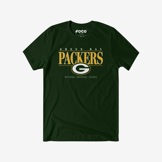 T-shirt à barre signature Green Bay Packers