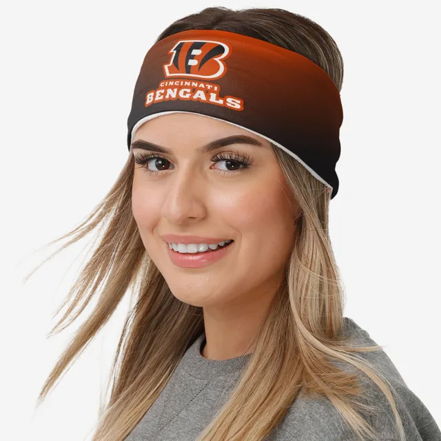 Cincinnati Bengals Bandeau imprimé dégradé pour femme