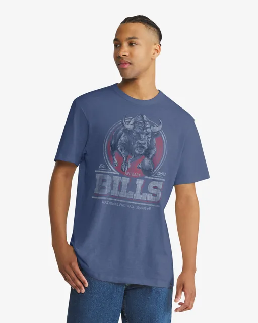 Buffalo Bills EMBLÈME HISTORIQUE MARQUE '47 SCRUM TEE