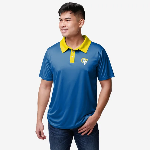 Los Angeles Rams Polo en polyester Workday Warrior
