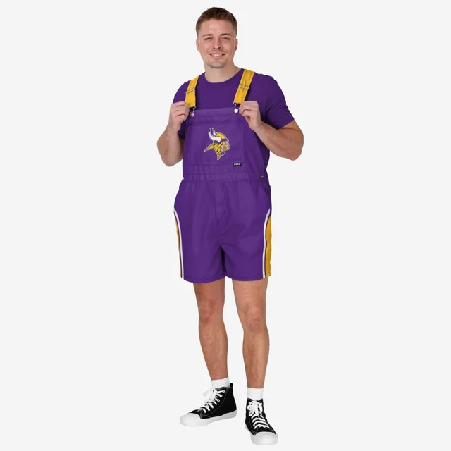 Minnesota Vikings Cuissard à bretelles Team Stripe pour hommes