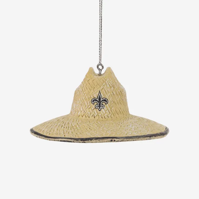 Ornement de chapeau de paille New Orleans Saints