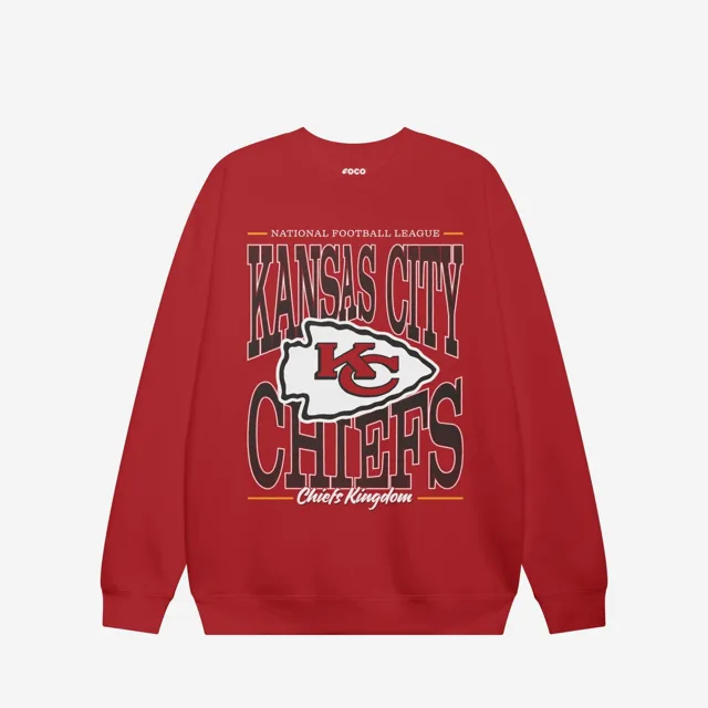 Kansas City Chiefs Sweat-shirt à col rond Diamond Dynasty