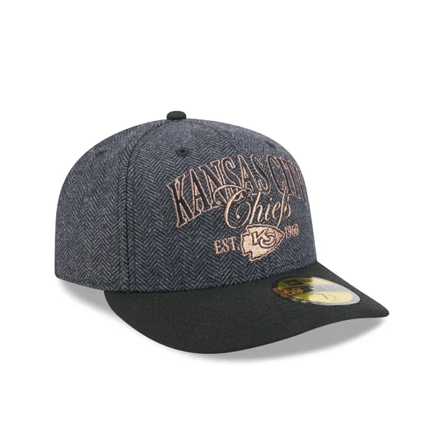 Kansas City Chiefs Chapeau ajusté 59FIFTY en fausse laine noire