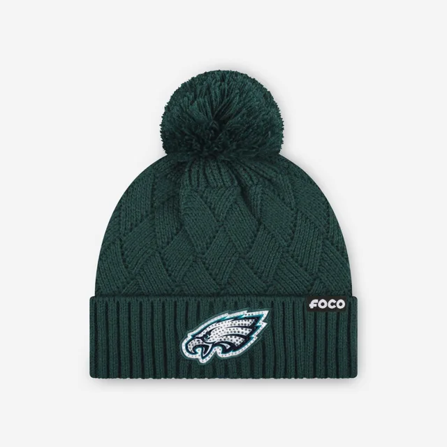 Philadelphia Eagles Bonnet croisé avec logo principal en strass