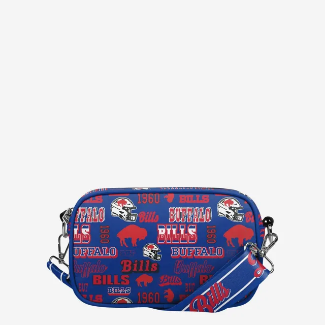 Buffalo Bills Répéter Sac à bandoulière en nylon imprimé rétro