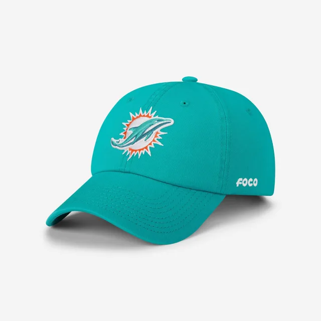 Casquette décontractée avec logo principal Miami Dolphins