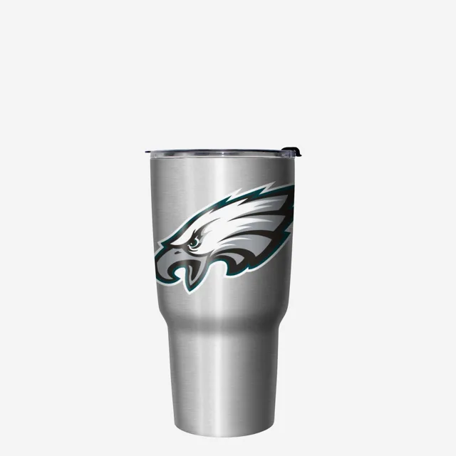 Philadelphia Eagles Super Bowl LIX Champions Argent Gobelet en acier inoxydable de 27 oz