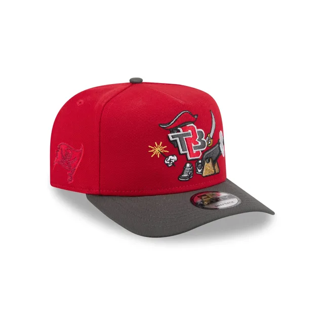 Chapeau Snapback Tampa Bay Buccaneers Cartoon 9FIFTY A-Frame