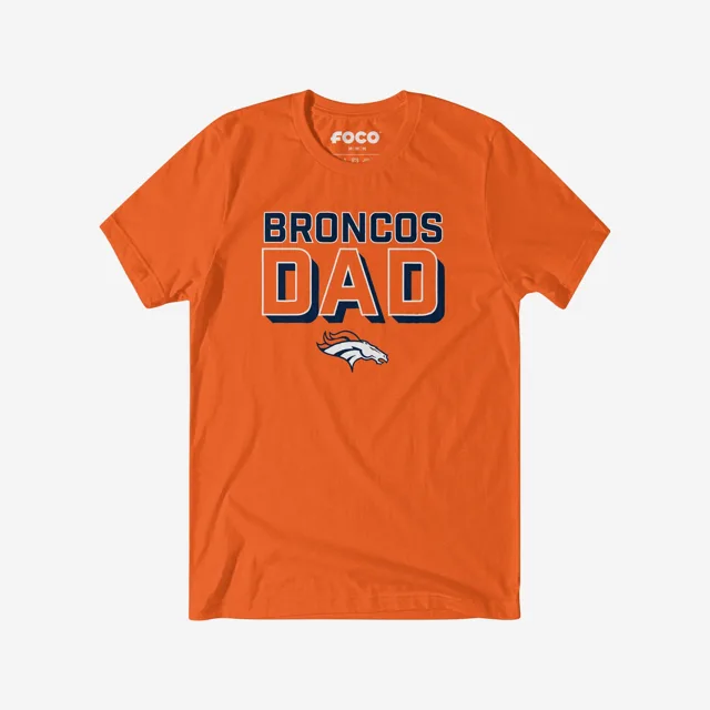 T-shirt papa de l'équipe Denver Broncos