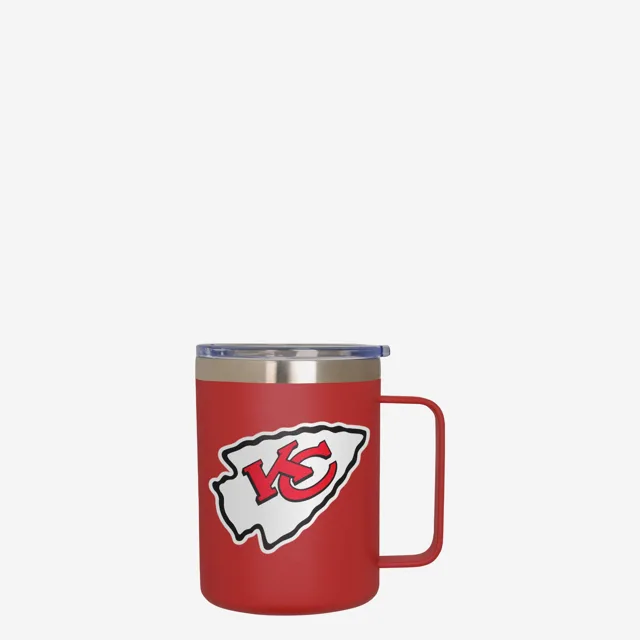 Kansas City Chiefs Tasse isotherme en acier inoxydable Team Color