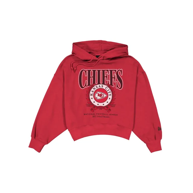 Kansas City Chiefs Sweat à capuche Boxy Laurel pour femme