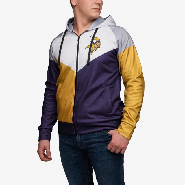 Veste de survêtement à capuche Minnesota Vikings