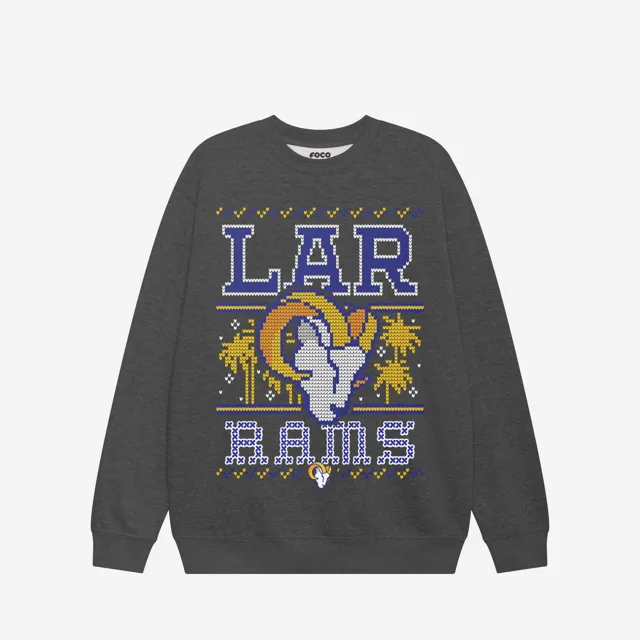 Los Angeles Rams Sweat-shirt à col rond des fêtes