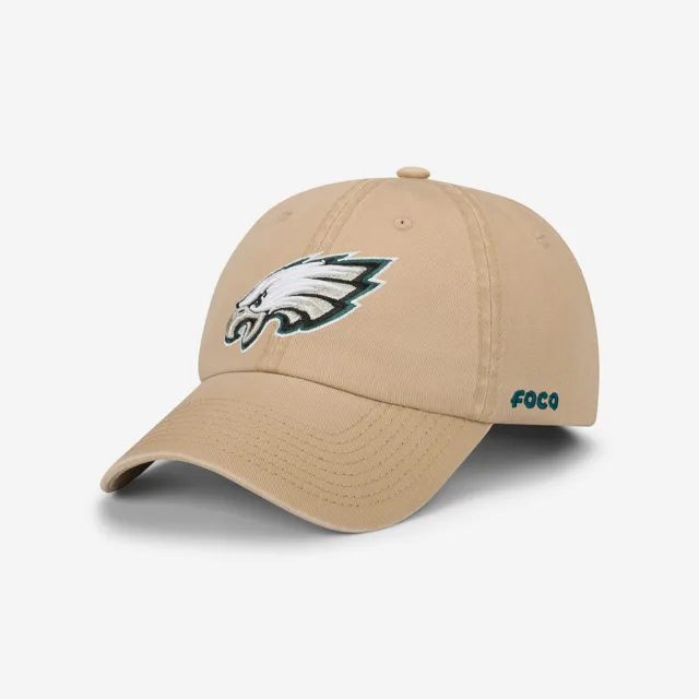 Philadelphia Eagles Casquette décontractée kaki avec logo principal